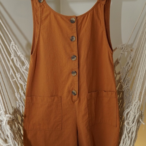 ✨One Piece Shorts Layering Fall Jumpsuit✨ - Picture 1 of 4